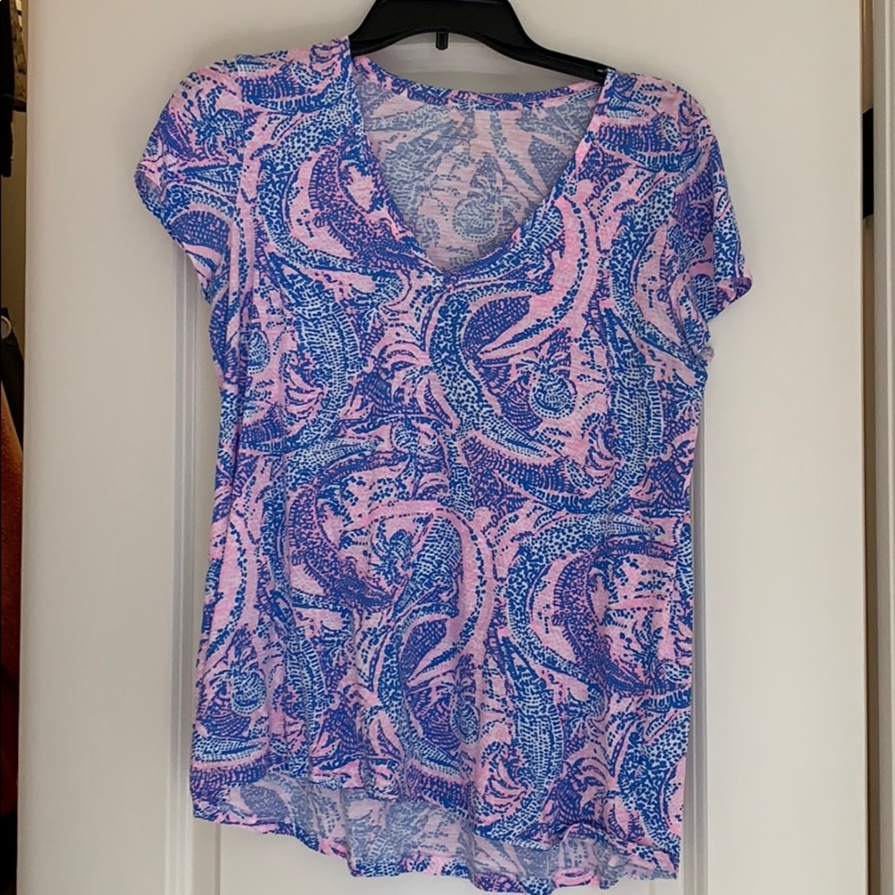 Etta tee in Maybe Gator